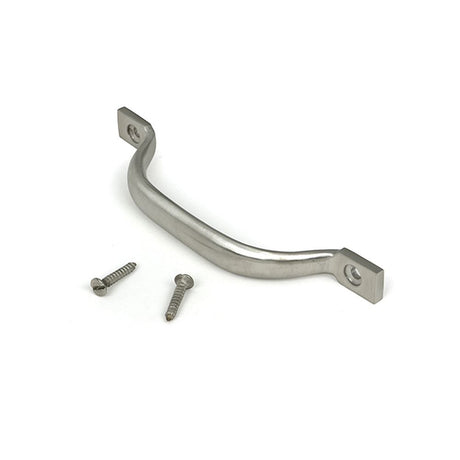High quality images of the From The Anvil - Satin Marine SS (316) Slim Sash Pull | Sku. Anvil-52106 | available to order from Trade Door Handles, quick delivery at discounted prices.