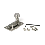 High quality images of the From The Anvil - Satin Marine SS (316) Beehive Sash Hook Fastener | Sku. Anvil-52110 | available to order from Trade Door Handles, quick delivery at discounted prices.