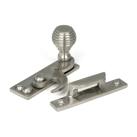 High quality images of the From The Anvil - Satin Marine SS (316) Beehive Sash Hook Fastener | Sku. Anvil-52110 | available to order from Trade Door Handles, quick delivery at discounted prices.