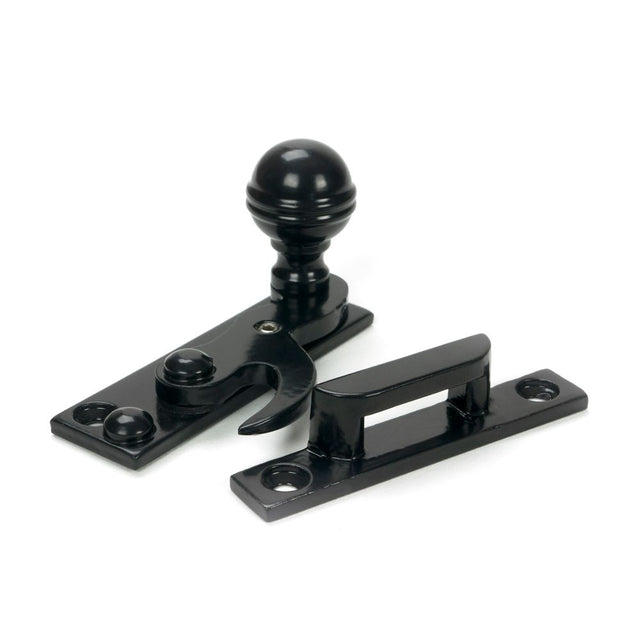 From The Anvil - Black Prestbury Sash Hook Fastener | Sku. 52111 | Trade Door Handles.