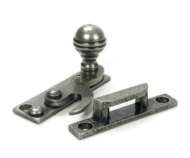 From The Anvil - Pewter Prestbury Sash Hook Fastener | Sku. 52112 | Trade Door Handles.