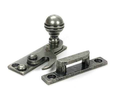 This is an image of From The Anvil - Pewter Prestbury Sash Hook Fastener available to order from Trade Door Handles in Kendal.