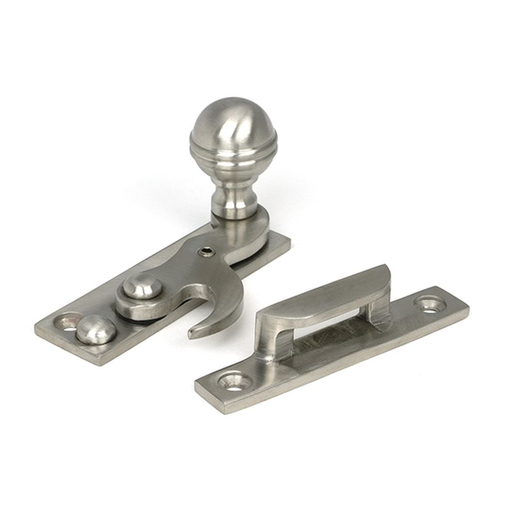 High quality images of the From The Anvil - Satin Marine SS (316) Prestbury Sash Hook Fastener | Sku. Anvil-52114 | available to order from Trade Door Handles, quick delivery at discounted prices.