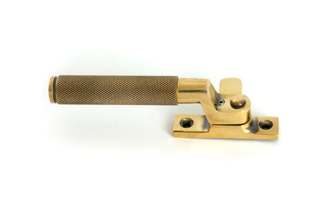 From The Anvil - Aged Brass Locking Brompton Fastener RH | Sku. 52116 | Trade Door Handles.