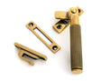 This is an image of From The Anvil - Aged Brass Locking Brompton Fastener Ã¢â‚¬â€œ RH available to order from Trade Door Handles in Kendal.