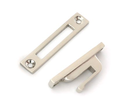 From The Anvil - Polished Nickel Locking Brompton Fastener LH | Sku. 52119 | Trade Door Handles.