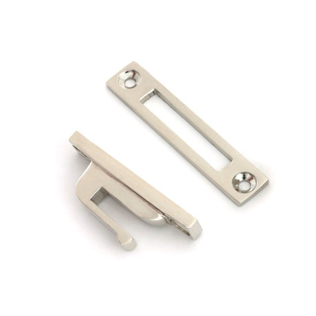 From The Anvil - Polished Nickel Locking Brompton Fastener RH | Sku. 52120 | Trade Door Handles.