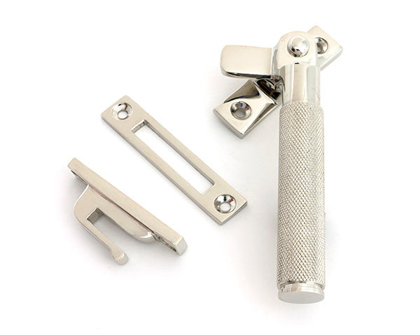 This is an image of From The Anvil - Polished Nickel Locking Brompton Fastener â€“ RH available to order from Trade Door Handles in Kendal.