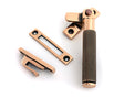 This is an image of From The Anvil - Polished Bronze Locking Brompton Fastener Ã¢â‚¬â€œ RH available to order from Trade Door Handles in Kendal.