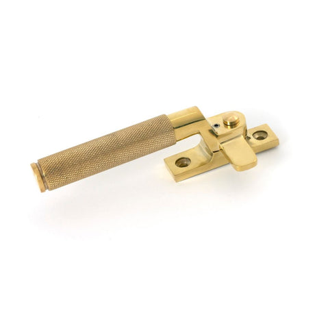 From The Anvil - Polished Brass Locking Brompton Fastener LH | Sku. 52125 | Trade Door Handles.