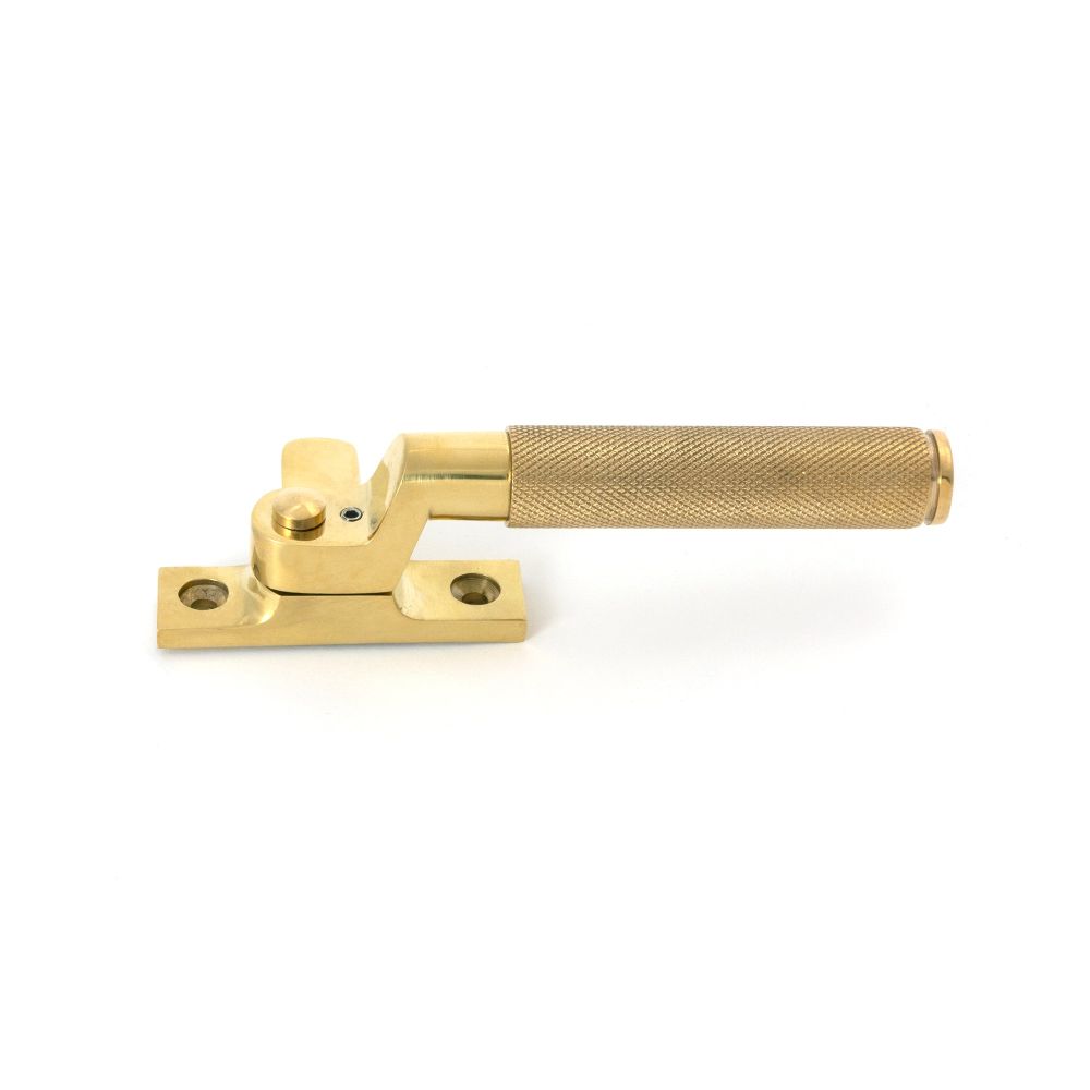 From The Anvil - Polished Brass Locking Brompton Fastener LH | Sku. 52125 | Trade Door Handles.