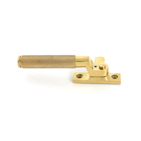 From The Anvil - Polished Brass Locking Brompton Fastener RH | Sku. 52126 | Trade Door Handles.