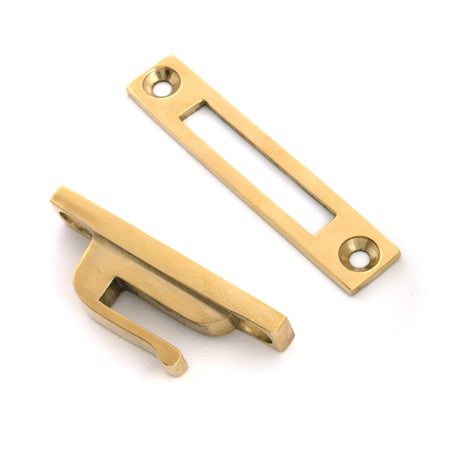 From The Anvil - Polished Brass Locking Brompton Fastener RH | Sku. 52126 | Trade Door Handles.