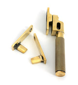 From The Anvil - Aged Brass Night-Vent Locking Brompton Fastener