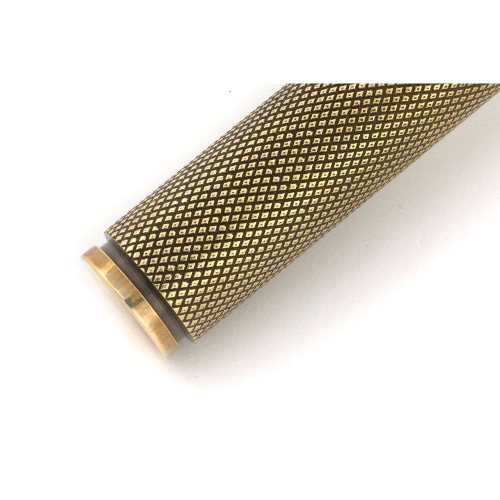 From The Anvil - Aged Brass Night-Vent Locking Brompton Fastener | Sku. 52127 | Trade Door Handles.