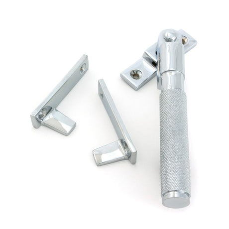 From The Anvil - Polished Chrome Night-Vent Locking Brompton Fastener | Sku. 52128 | Trade Door Handles.