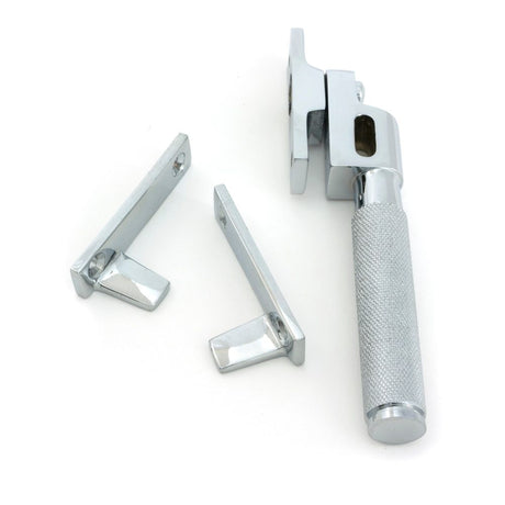 From The Anvil - Polished Chrome Night-Vent Locking Brompton Fastener | Sku. 52128 | Trade Door Handles.