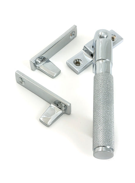 This is an image of From The Anvil - Polished Chrome Night-Vent Locking Brompton Fastener available to order from Trade Door Handles in Kendal.