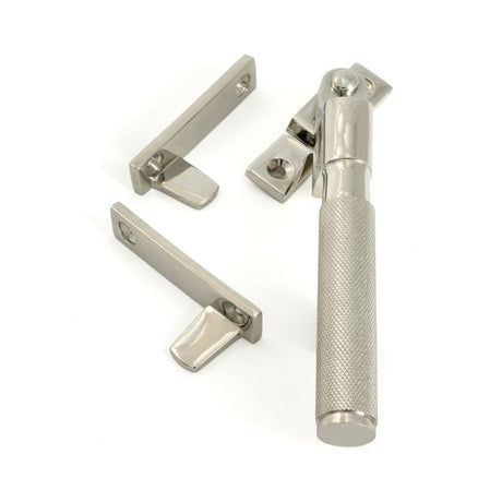 From The Anvil - Polished Nickel Night-Vent Locking Brompton Fastener | Sku. 52129 | Trade Door Handles.