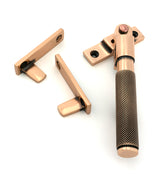 From The Anvil - Polished Bronze Night-Vent Locking Brompton Fastener | Sku. 52131 | Trade Door Handles.