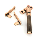 From The Anvil - Polished Bronze Night-Vent Locking Brompton Fastener | Sku. 52131 | Trade Door Handles.