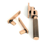 From The Anvil - Polished Bronze Night-Vent Locking Brompton Fastener | Sku. 52131 | Trade Door Handles.