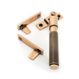 From The Anvil - Polished Bronze Night-Vent Locking Brompton Fastener | Sku. 52131 | Trade Door Handles.