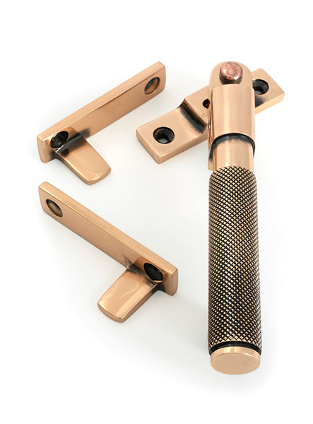 This is an image of From The Anvil - Polished Bronze Night-Vent Locking Brompton Fastener available to order from Trade Door Handles in Kendal.