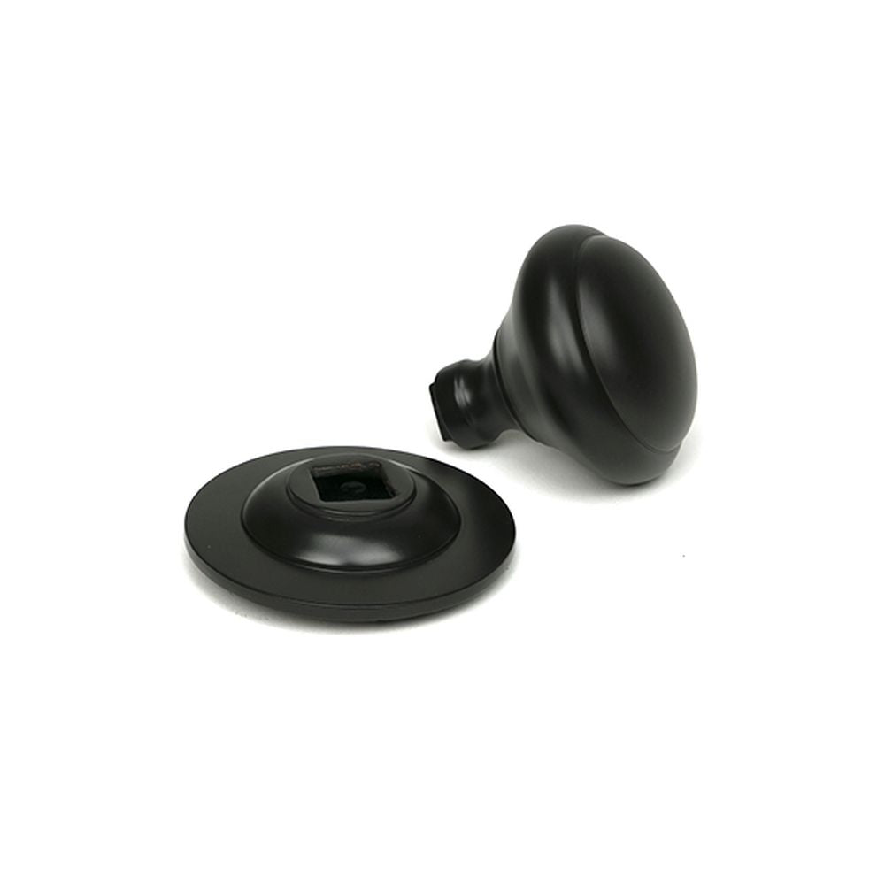 High quality images of the From The Anvil - Aged Bronze Round Centre Door Knob | Sku. Anvil-52136 | available to order from Trade Door Handles, quick delivery at discounted prices.