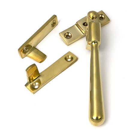 High quality images of the From The Anvil - Polished Brass Night-Vent Locking Newbury Fastener | Sku. Anvil-52152 | available to order from Trade Door Handles, quick delivery at discounted prices.