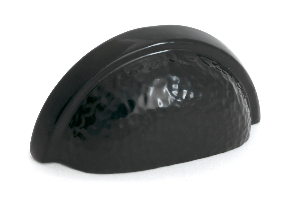 From The Anvil - Black Hammered Regency Drawer Pull | Sku. 52158 | Trade Door Handles.