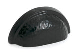 From The Anvil - Black Hammered Regency Drawer Pull | Sku. 52158 | Trade Door Handles.