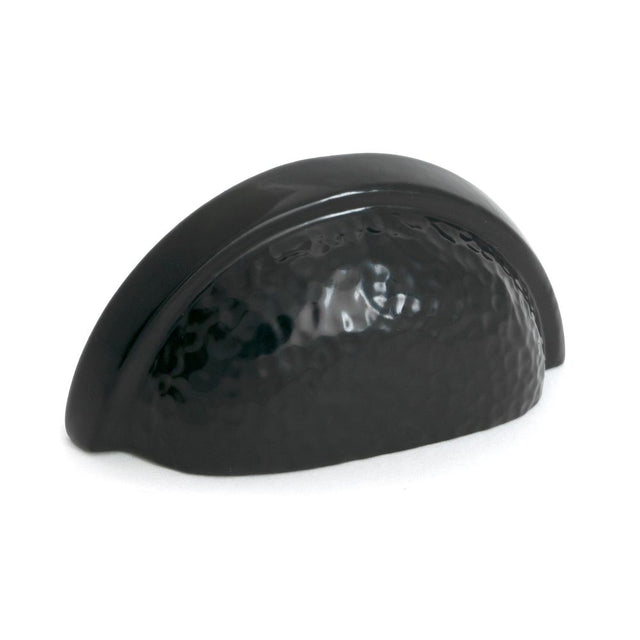 From The Anvil - Black Hammered Regency Drawer Pull | Sku. 52158 | Trade Door Handles.