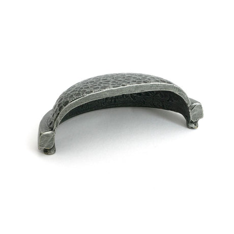 From The Anvil - Pewter Hammered Regency Drawer Pull | Sku. 52159 | Trade Door Handles.
