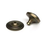 High quality images of the From The Anvil - Burnished Brass Art Deco Centre Door Knob | Sku. Anvil-52160 | available to order from Trade Door Handles, quick delivery at discounted prices.