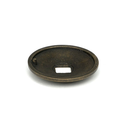 High quality images of the From The Anvil - Burnished Brass Round Centre Door Knob | Sku. Anvil-52162 | available to order from Trade Door Handles, quick delivery at discounted prices.