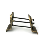 High quality images of the From The Anvil - Burnished Brass 50mm Euro Door Pull (Back to Back fixings) | Sku. Anvil-52164 | available to order from Trade Door Handles, quick delivery at discounted prices.
