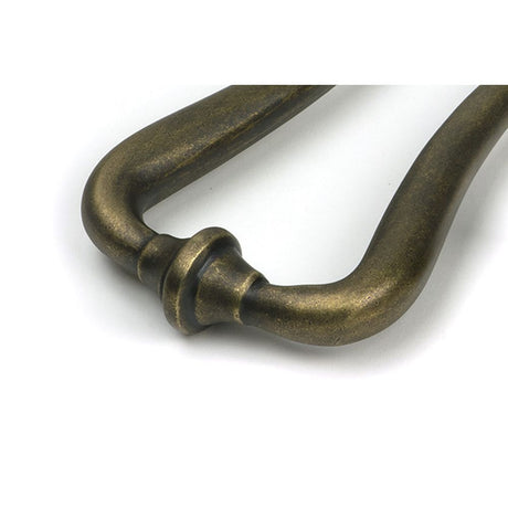 High quality images of the From The Anvil - Burnished Brass Slimline Art Deco Door Knocker | Sku. Anvil-52167 | available to order from Trade Door Handles, quick delivery at discounted prices.