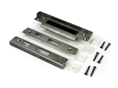 From The Anvil - ½" Rebate Kit for Sash Lock Pewter Patina | Sku. 52187 | Trade Door Handles.