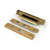 From The Anvil - 1/2" Rebate Kit for Sash Lock Satin Brass | Sku. 52190 | Trade Door Handles.