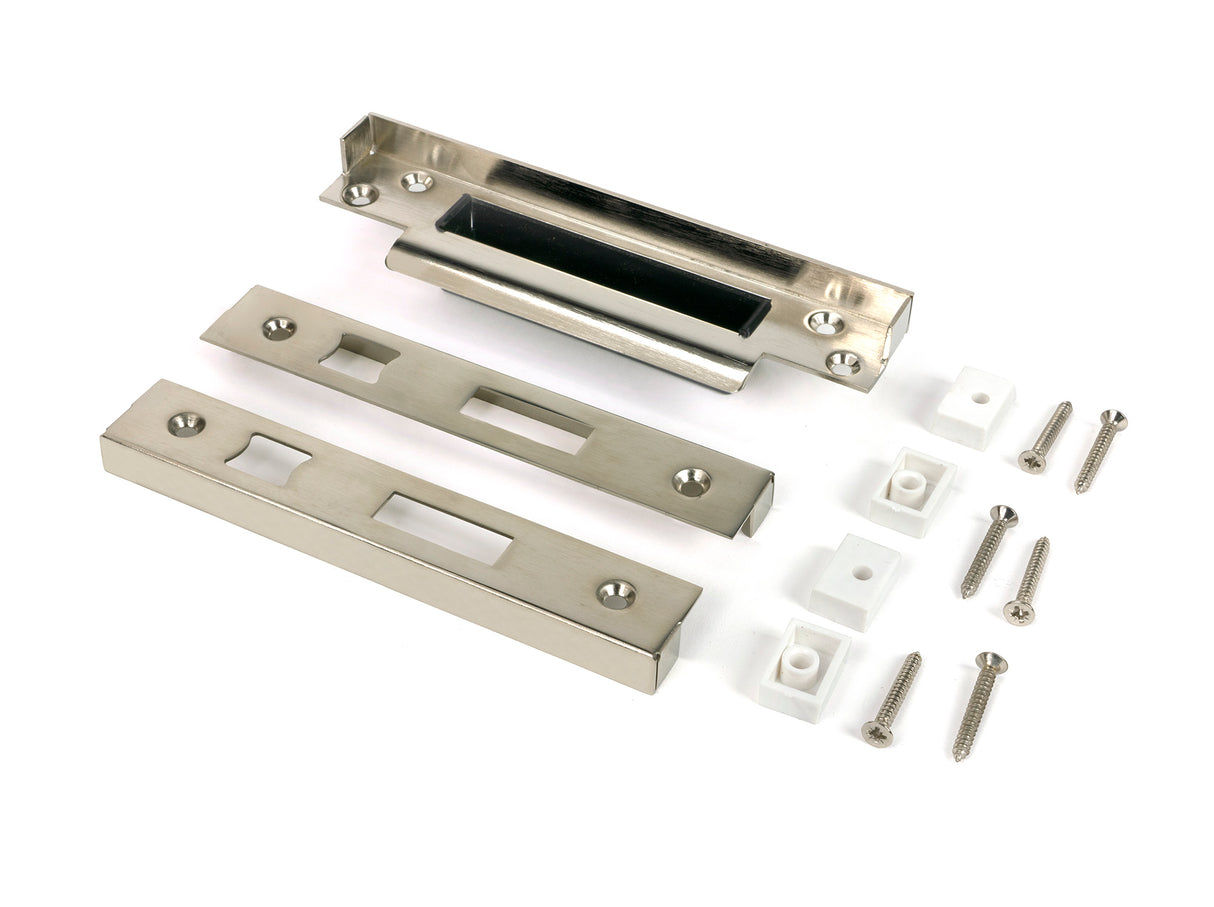 From The Anvil - ½" Rebate Kit for Sash Lock Polished Nickel | Sku. 52191 | Trade Door Handles.
