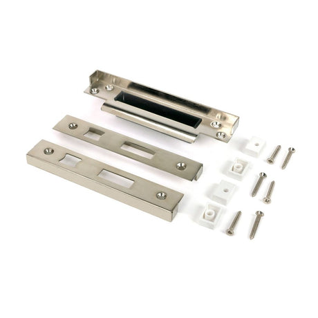 From The Anvil - 1/2" Rebate Kit for Sash Lock Polished Nickel | Sku. 52191 | Trade Door Handles.
