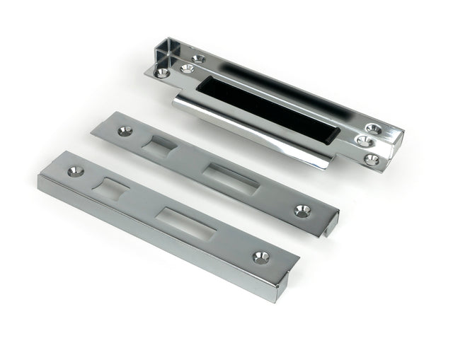 From The Anvil - ½" Rebate Kit for Sash Lock Polished Chrome | Sku. 52192 | Trade Door Handles.
