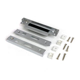 From The Anvil - 1/2" Rebate Kit for Sash Lock Satin Chrome | Sku. 52193 | Trade Door Handles.