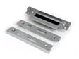 From The Anvil - ½" Rebate Kit for Sash Lock Satin Chrome | Sku. 52193 | Trade Door Handles.