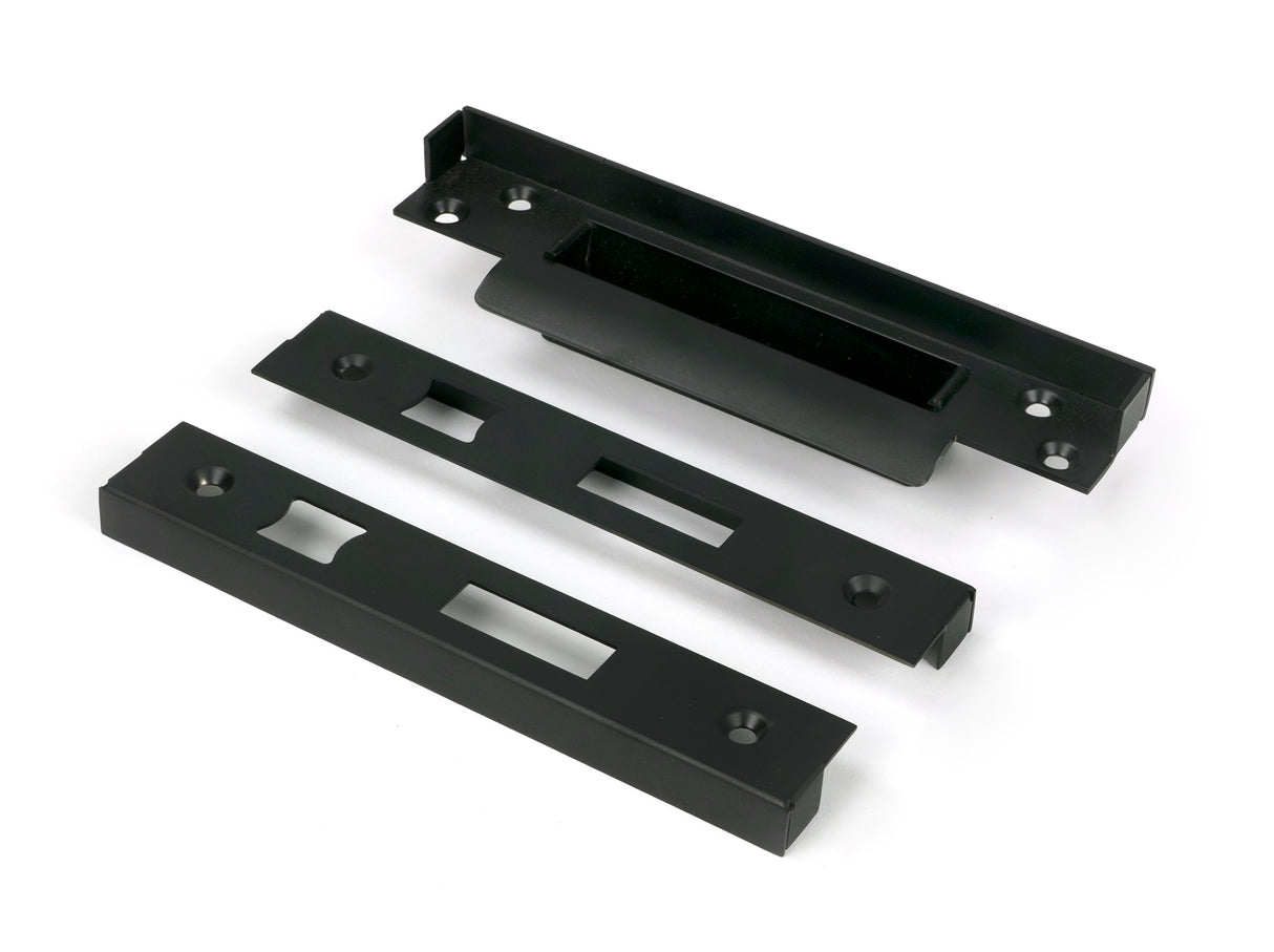 From The Anvil - ½" Rebate Kit for Sash Lock Aged Bronze | Sku. 52194 | Trade Door Handles.