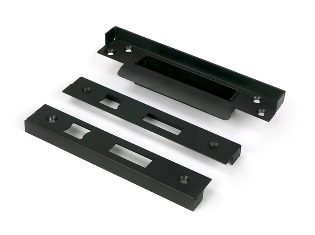 From The Anvil - ½" Rebate Kit for Sash Lock Aged Bronze | Sku. 52194 | Trade Door Handles.