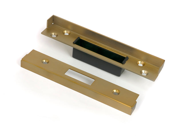 From The Anvil - ½" Rebate Kit for Dead Lock Satin Brass | Sku. 52200 | Trade Door Handles.