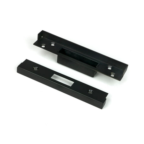 From The Anvil - 1/2" Rebate Kit for Dead Lock Aged Bronze | Sku. 52204 | Trade Door Handles.