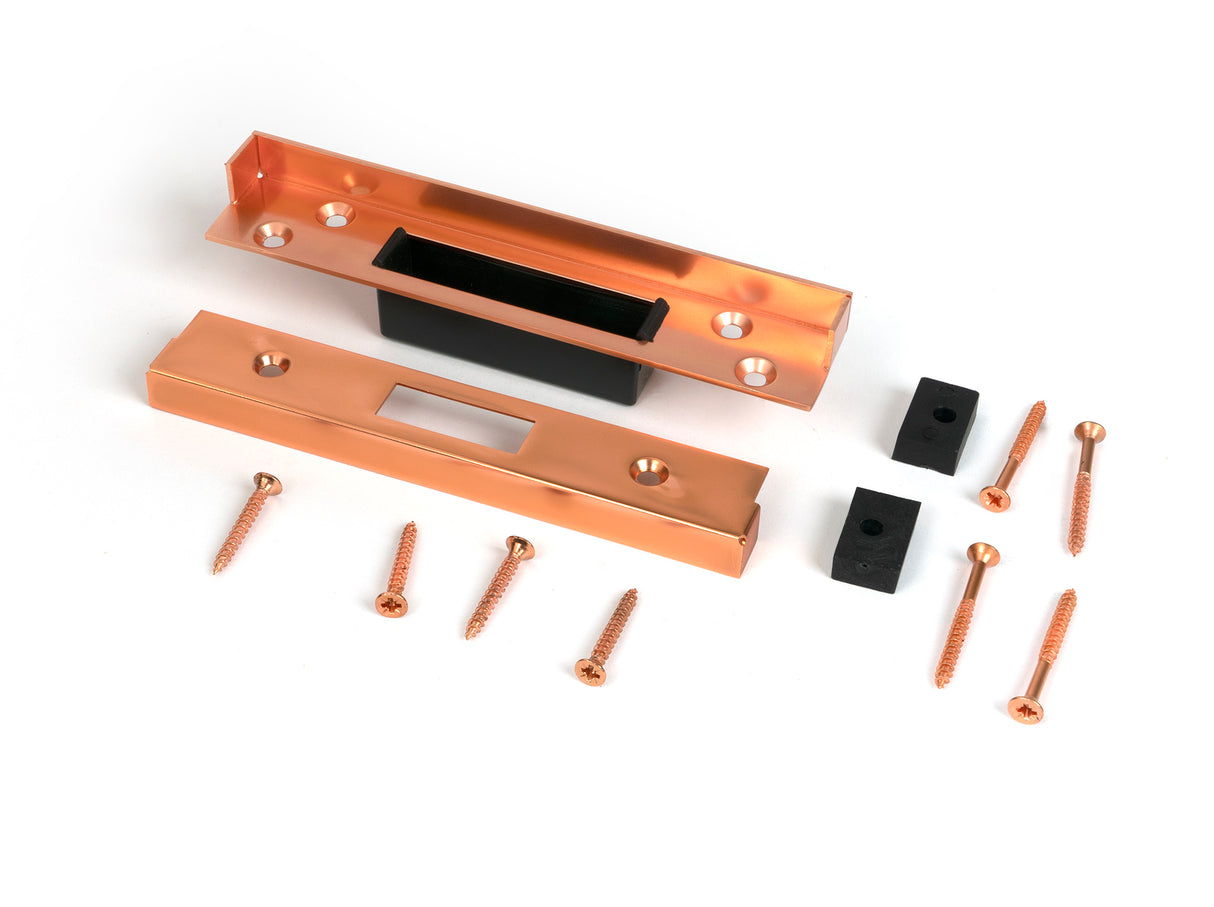 From The Anvil - ½" Rebate Kit for Dead Lock Polished Bronze | Sku. 52205 | Trade Door Handles.